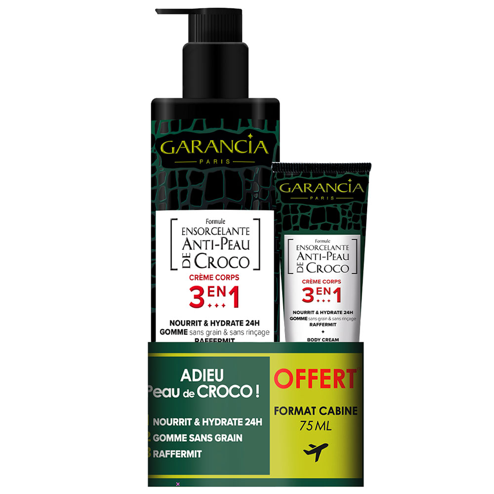 Garancia Bewitching Formule Peeling And Firming Body Cream 400ml + 75ml