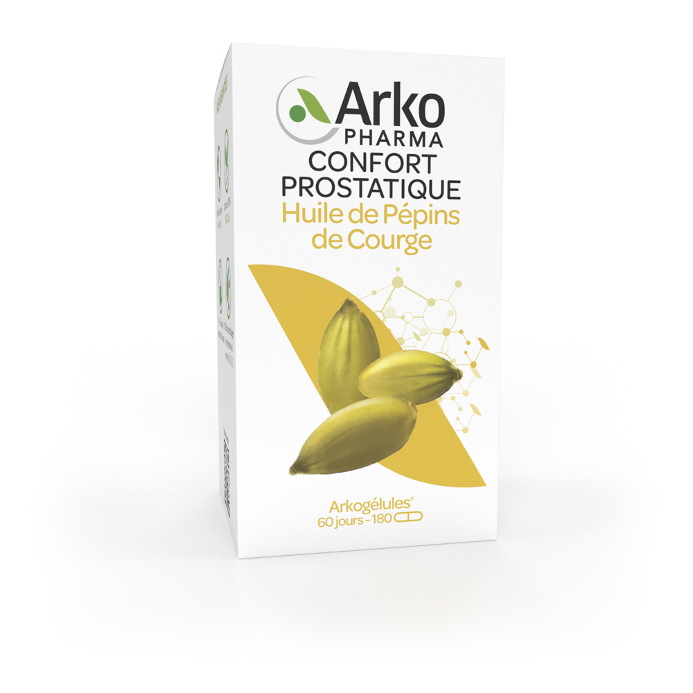 Arkopharma Arkocapsules Prostatic Comfort Pumpkin seed oil 180 capsules