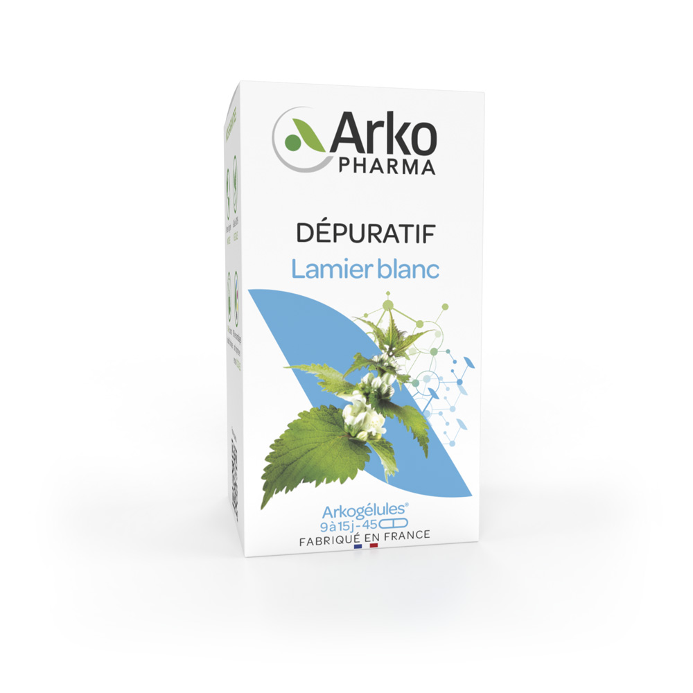 Arkopharma Arkocapsules Lamier Blanc 4 Depurative 45 Gelules
