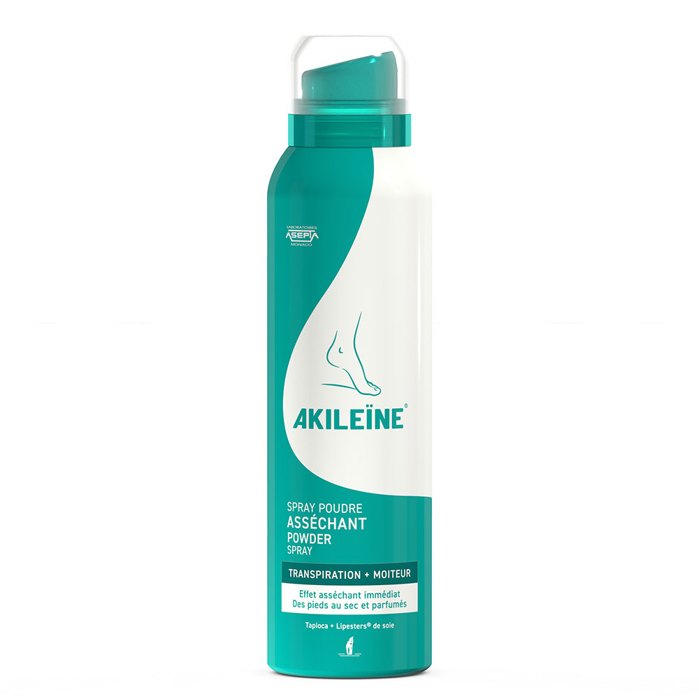 Asepta Akileine Sweating Powder Spray 150ml