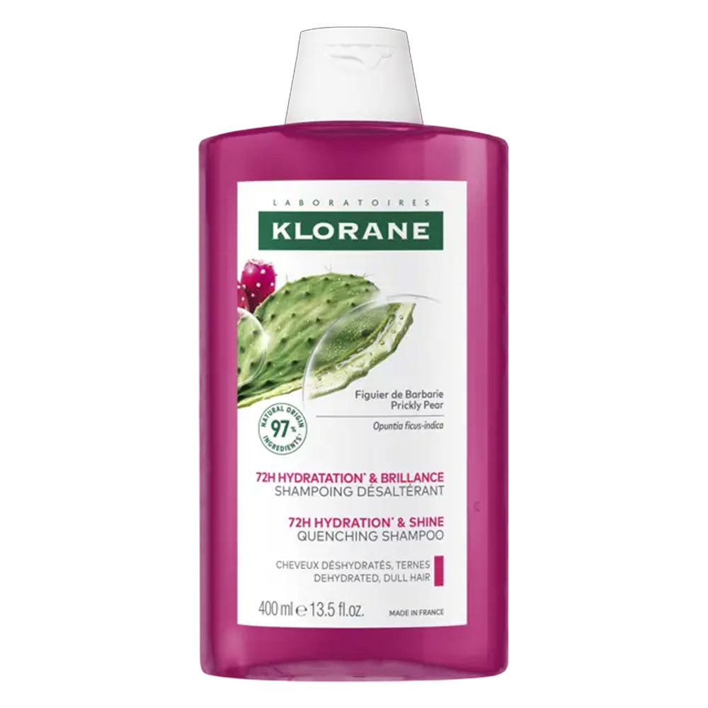 Klorane Figuier de Barbarie 72h Quenching Shampoo Hydration &amp; Shine 400ml