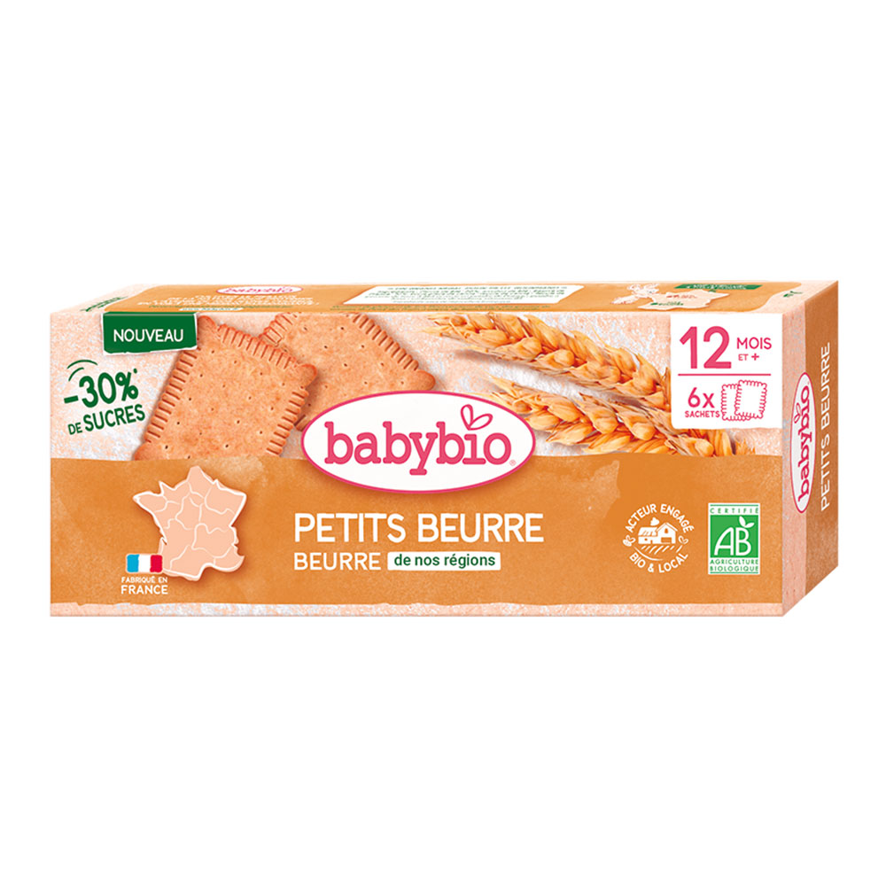 Babybio Organic Butters 12 Months and Plus 6 Sachets of 2