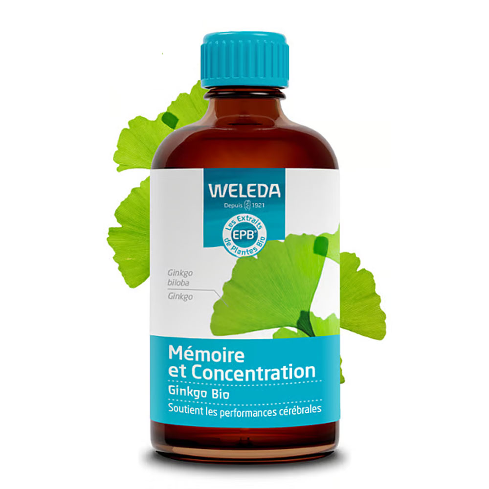 Weleda Organic Plant Extracts Memory and Concentration Ginkgo 100ml