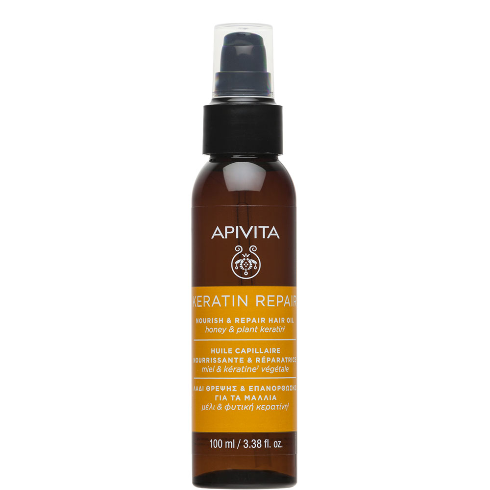 Apivita Keratin Repair Nourishing Repairing Capillary Oil 100ml