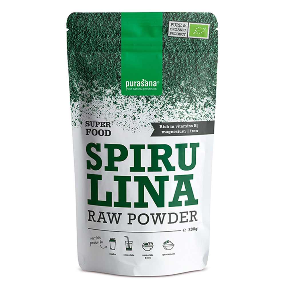 Purasana Organic Spirulina Powder 200 g