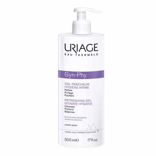 Uriage Gyn-Phy Intimate Hygiene Refreshing Gel Muqueuses Sensibles 500ml