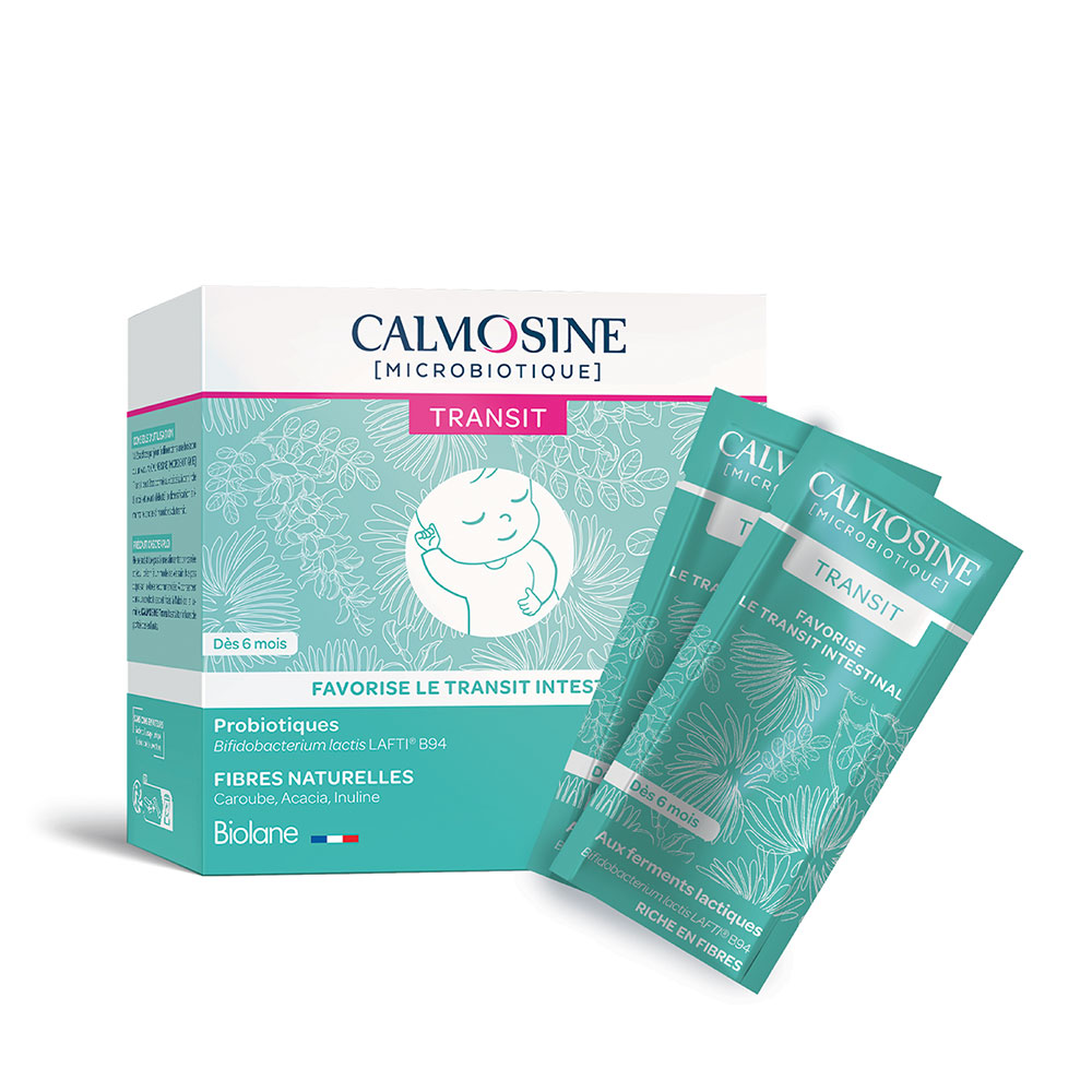 Calmosine Transit Probiotics Promotes intestinal transit from 6 months onwards 20 Sachets