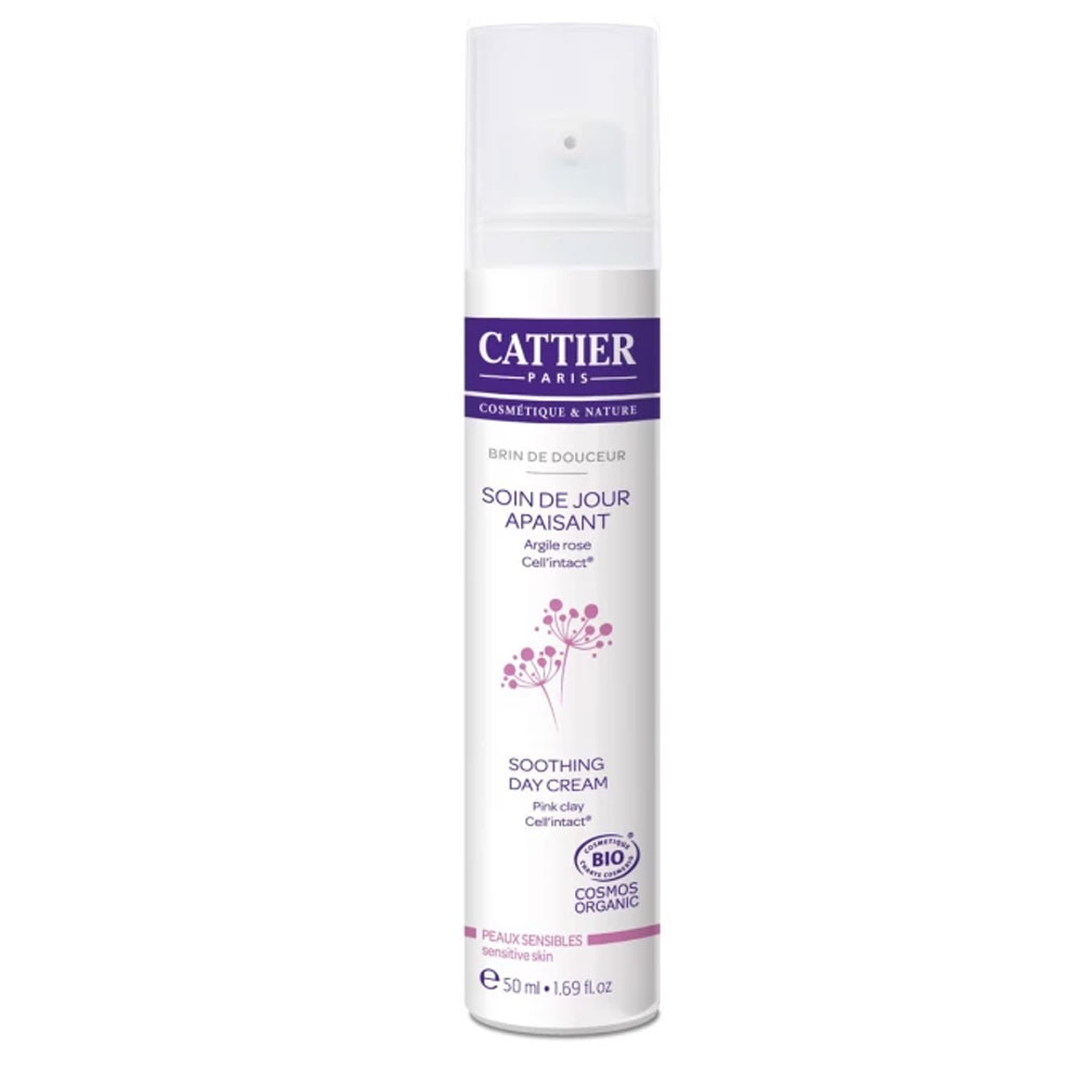 Cattier Soothing Day Care Brin De Gentle Bioes Sensitive Skin 50ml