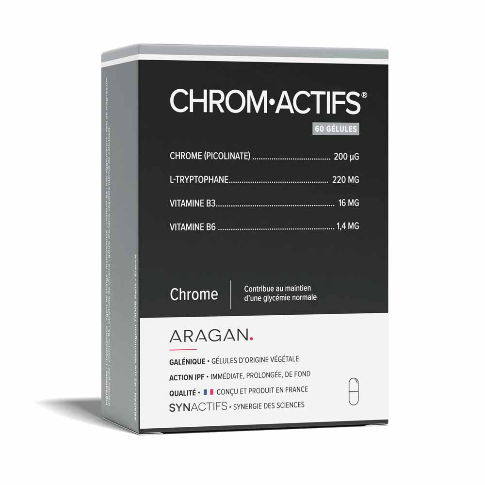 Aragan Synactifs ChromActifs 60 capsules