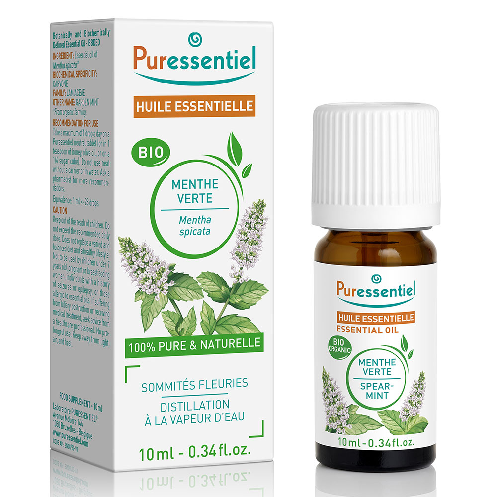 Puressentiel Essential Oils Menthe Verte Bio 10ml