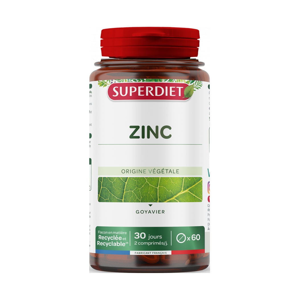 Superdiet Zinc 60 tablets