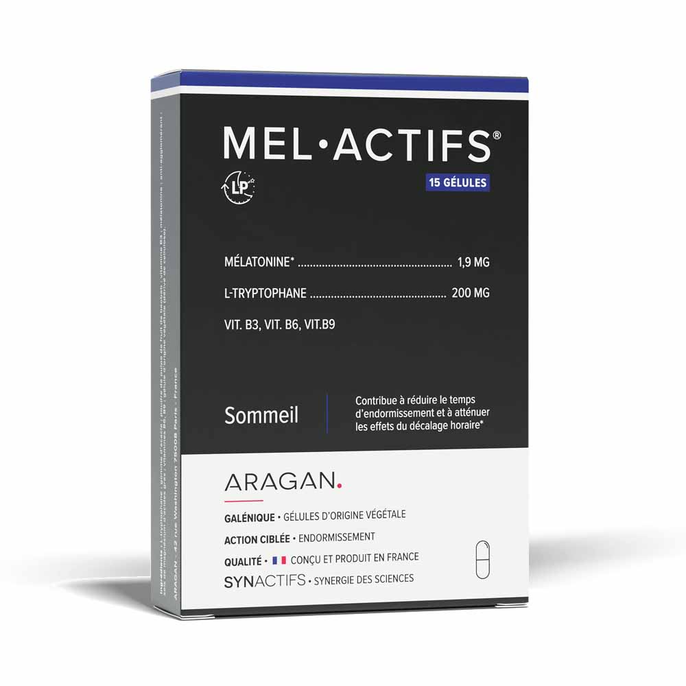 Aragan Synactifs MelActifs Sleep 15 capsules