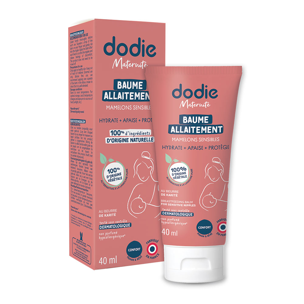 Dodie Vegetable Nursing Lanolin For Sensitive Nipples Mamelons Sensibles 40ml