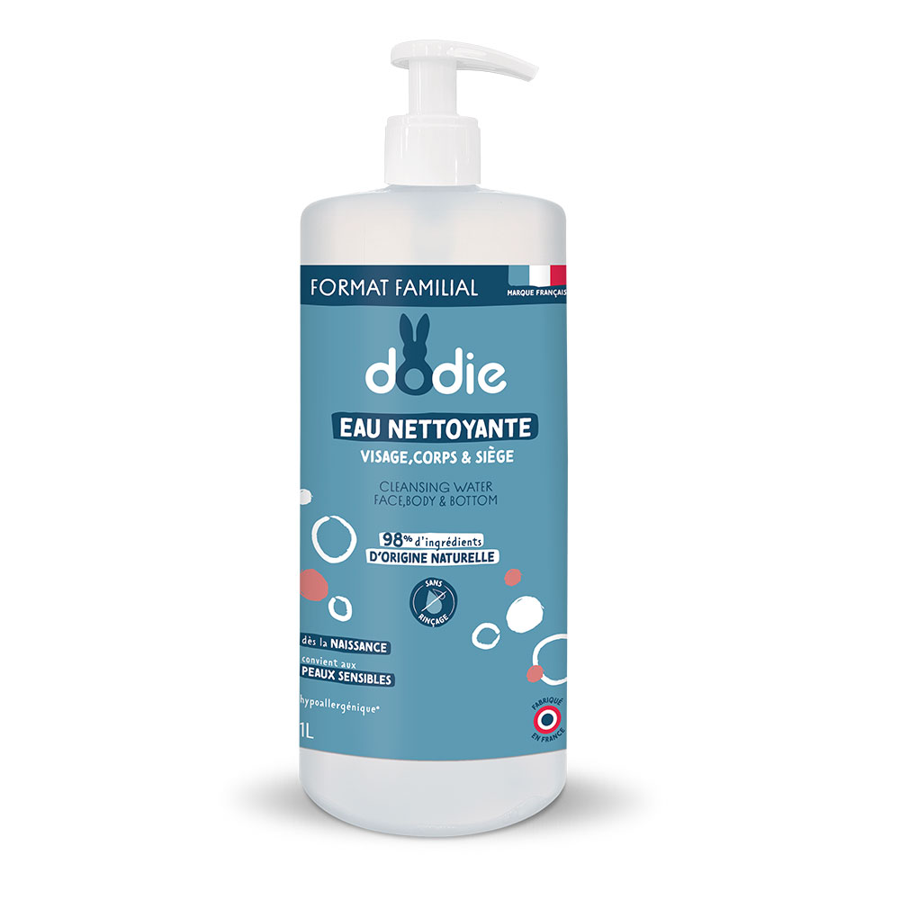 Dodie 3-in-1 Cleansing Water From Birth 1l