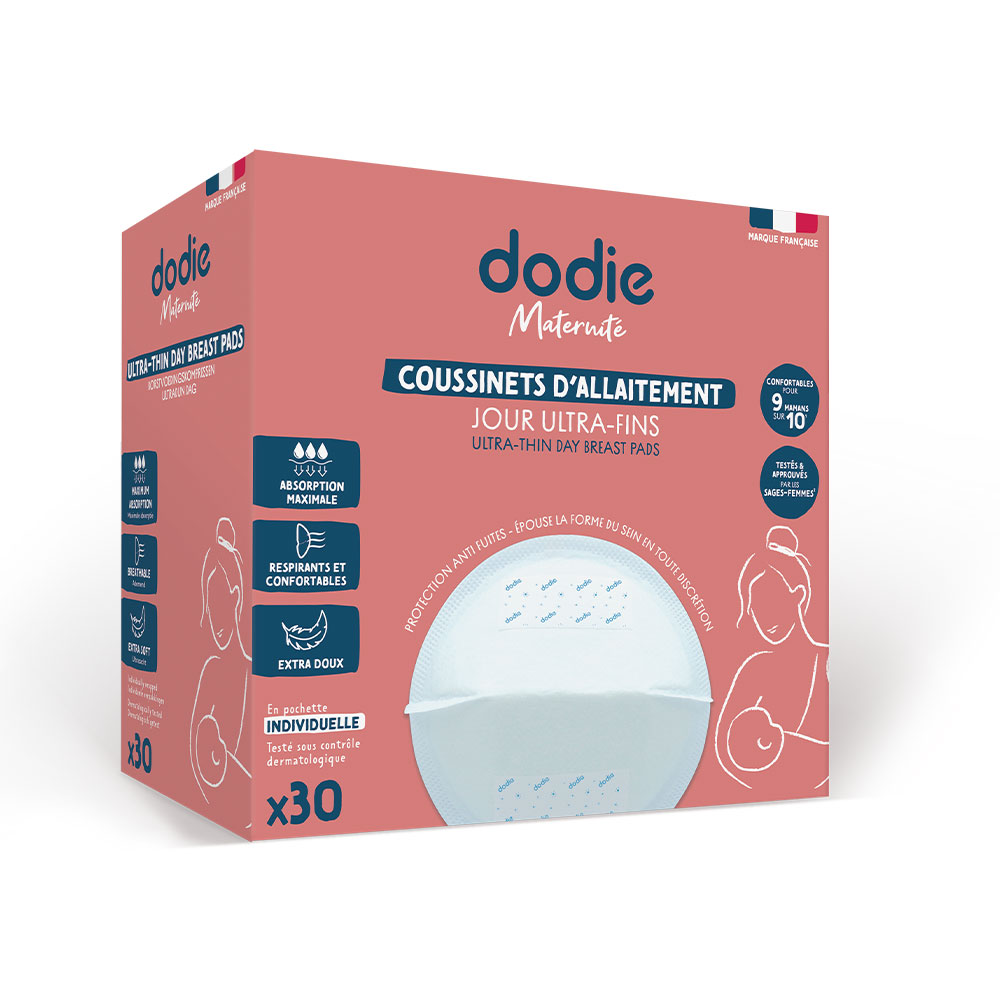 Dodie Individual Breastfeeding Day Jour Ultra-Fins x30
