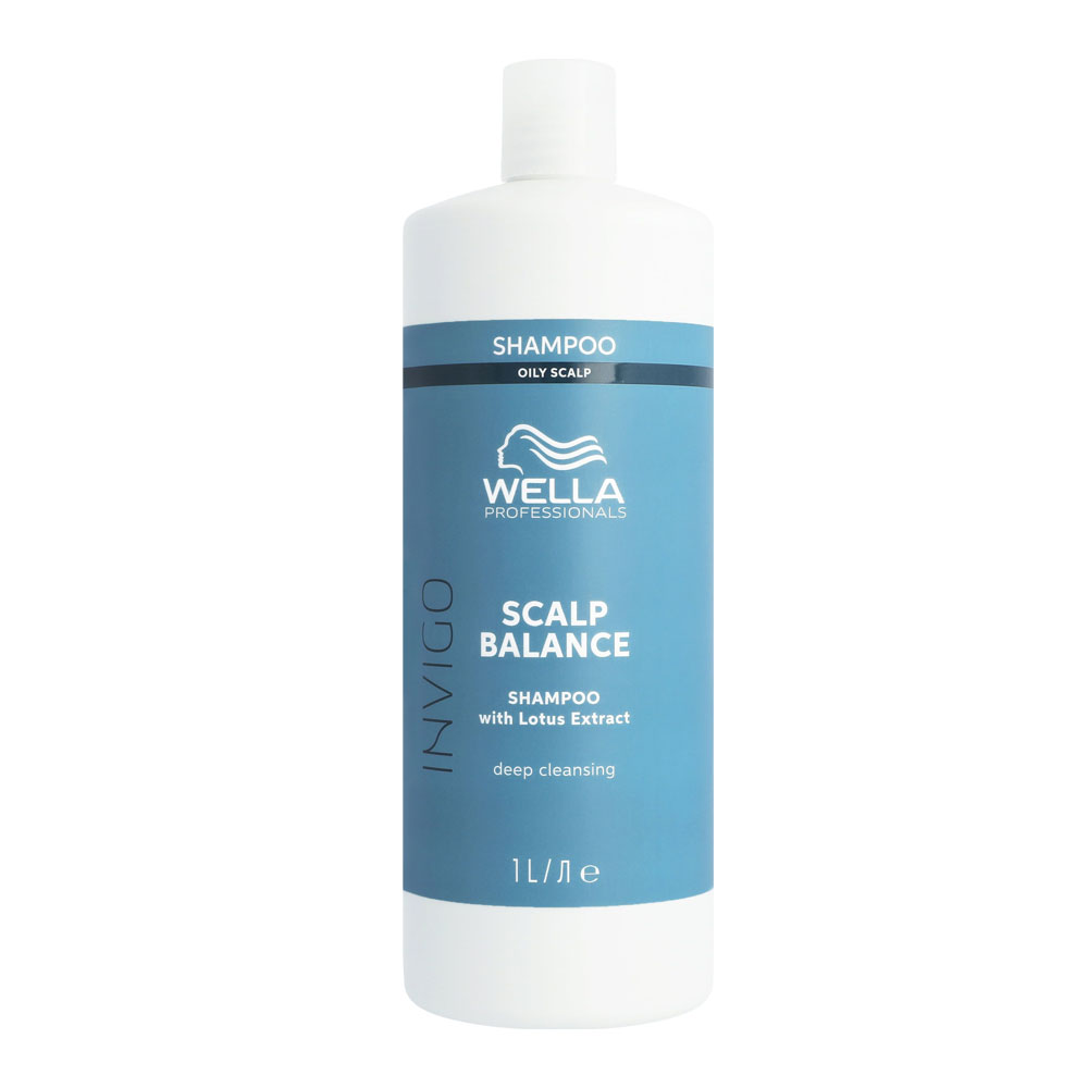 Wella Professionals Invigo Balance Purifying Shampoo Cheveux Gras 1L