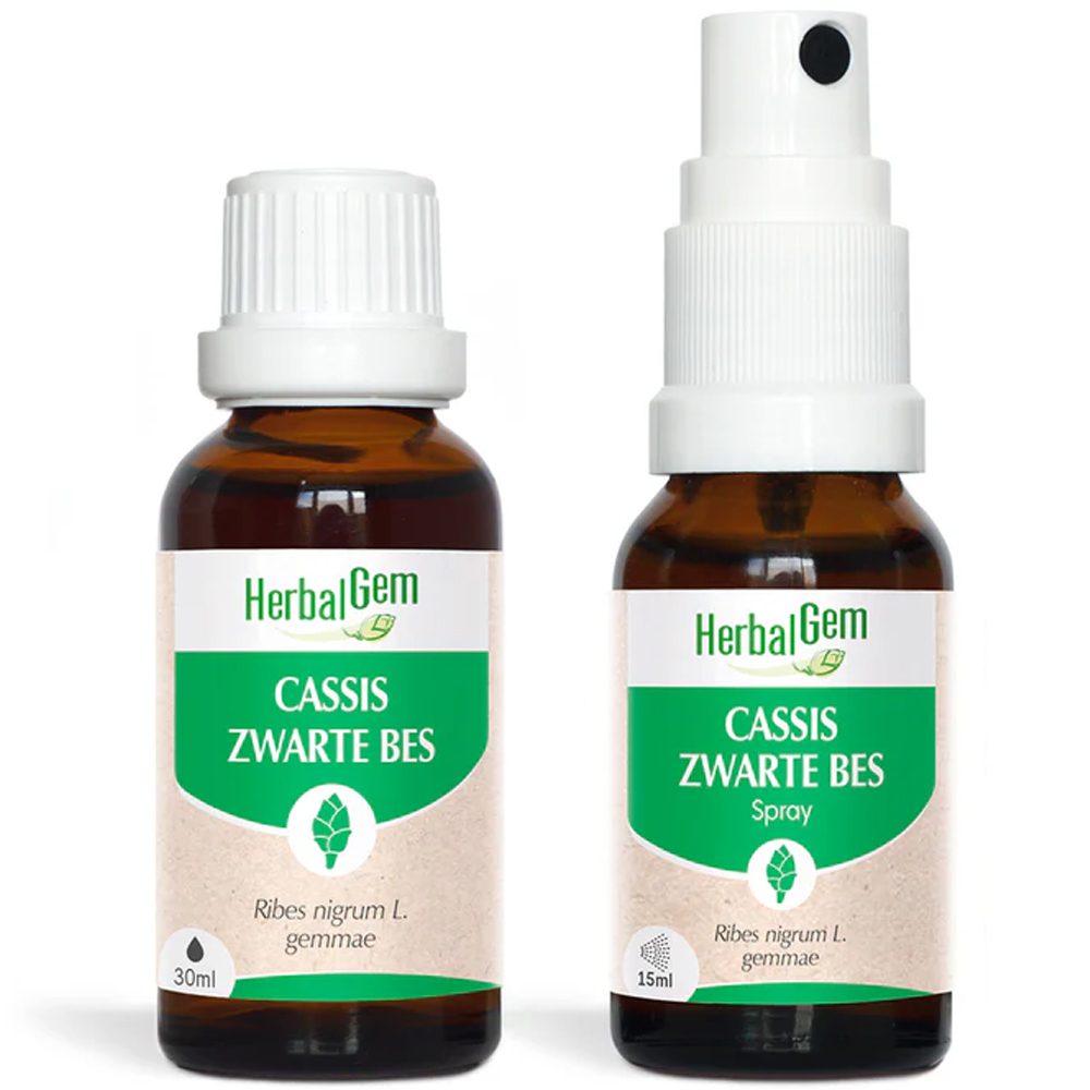 Herbalgem Tree Buds Cassis Solution Buvable 30ml + Spray 15ml Bio