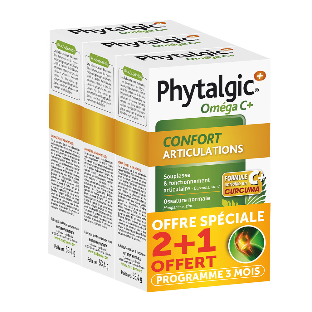 Phytea Phytalgic Joint comfort omega 3 3x60 capsules