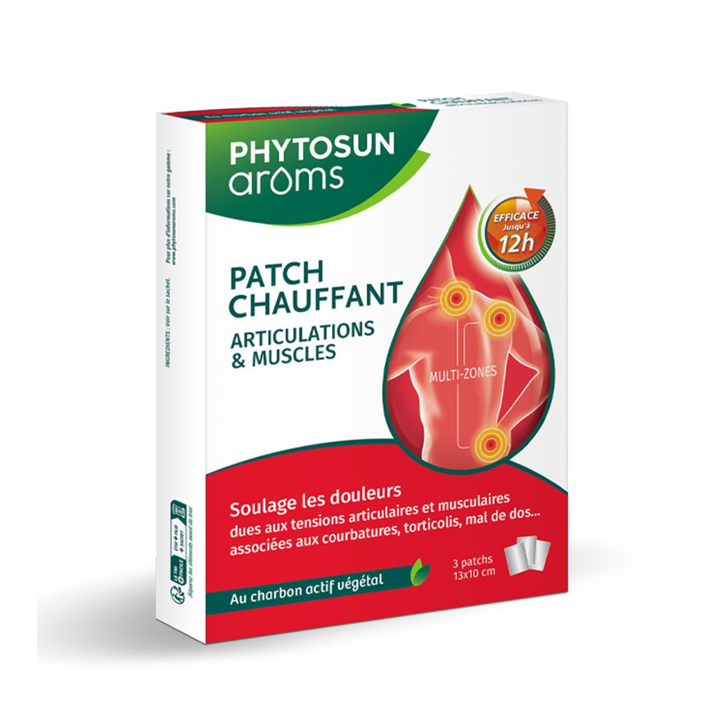 Phytosun Aroms Joints &amp; Muscles Warming Patch x3