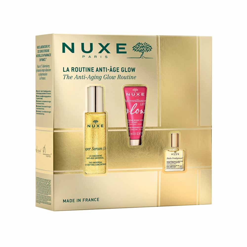 Nuxe Super Serum [10] Glow Anti-Aging Routine Giftboxes 50ml+5ml