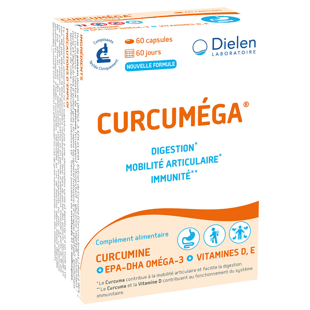 Dielen Curcumega 60 capsules