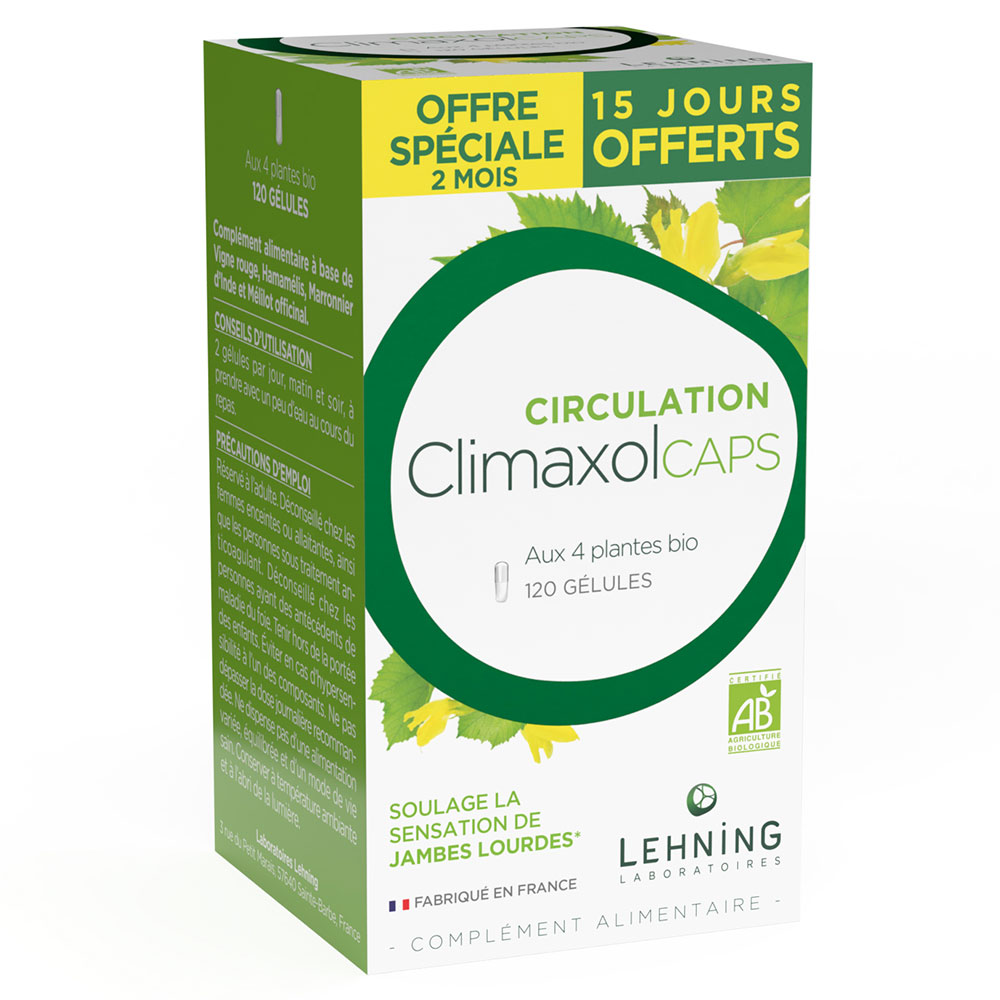 Lehning Circulation Climaxolcaps 120 capsules