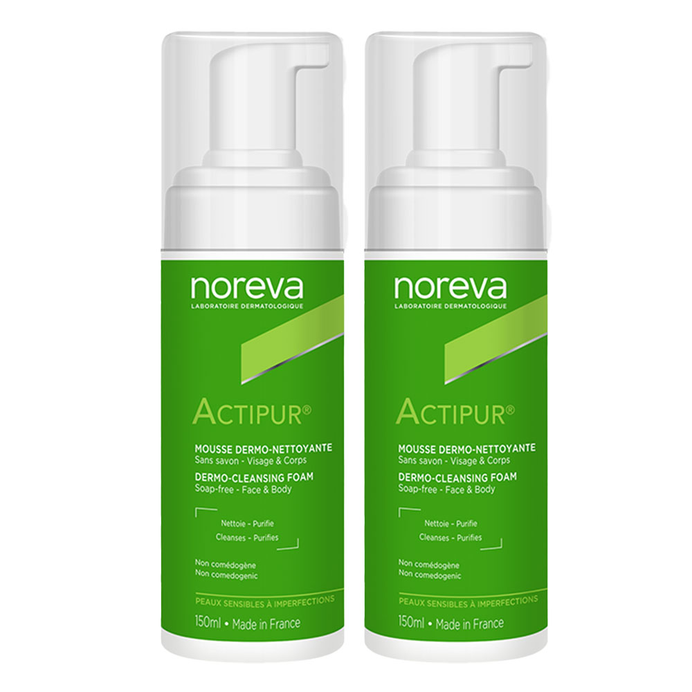 Noreva Actipur Dermo Cleansing Foam 2x150ml