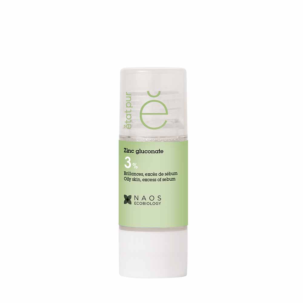 Etat Pur Pure Active Ingredients Zinc gluconate radiance, excess sebum 15 ml