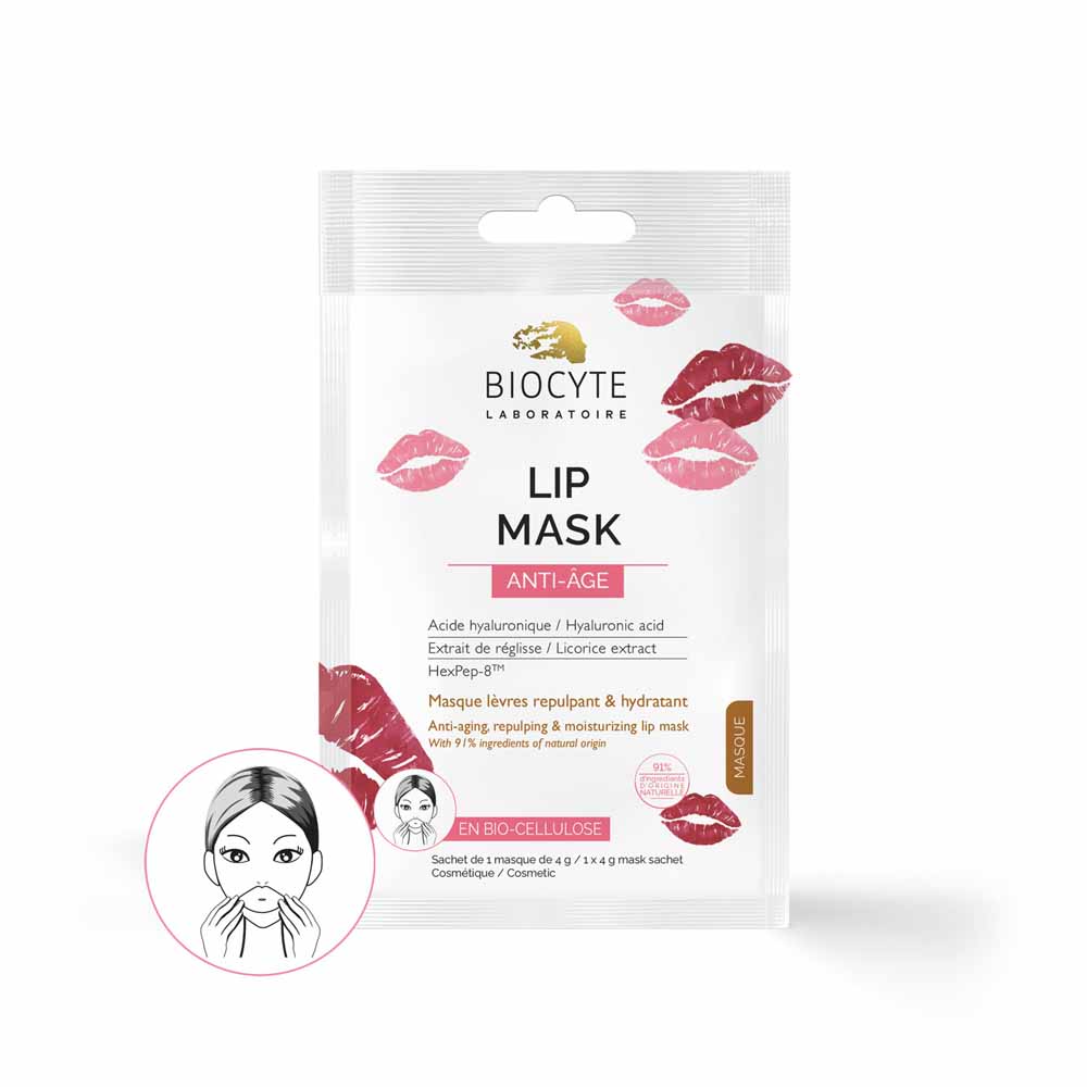 Biocyte Cosmetic Anti-ageing Lip Mask Sachet de 1 masque