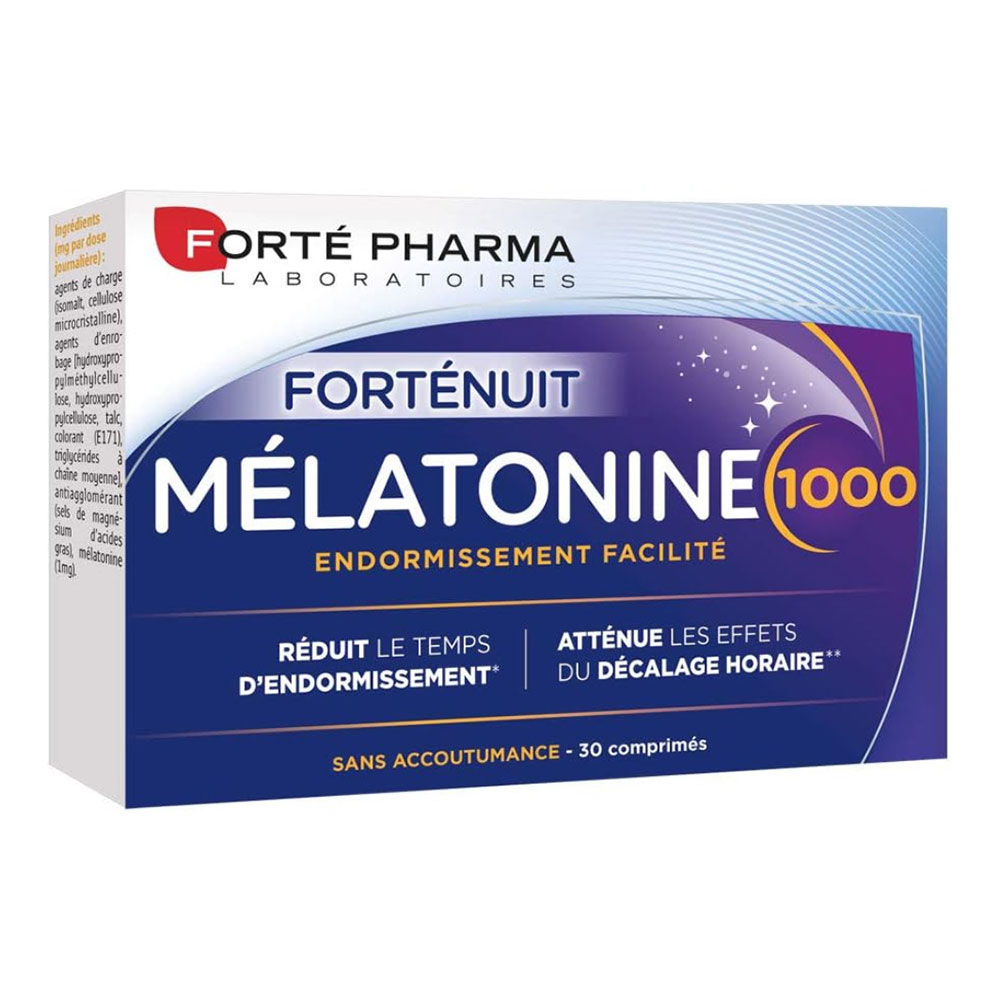 Forté Pharma Forté Night Melatonin 1000 Easier to fall asleep 30 tablets