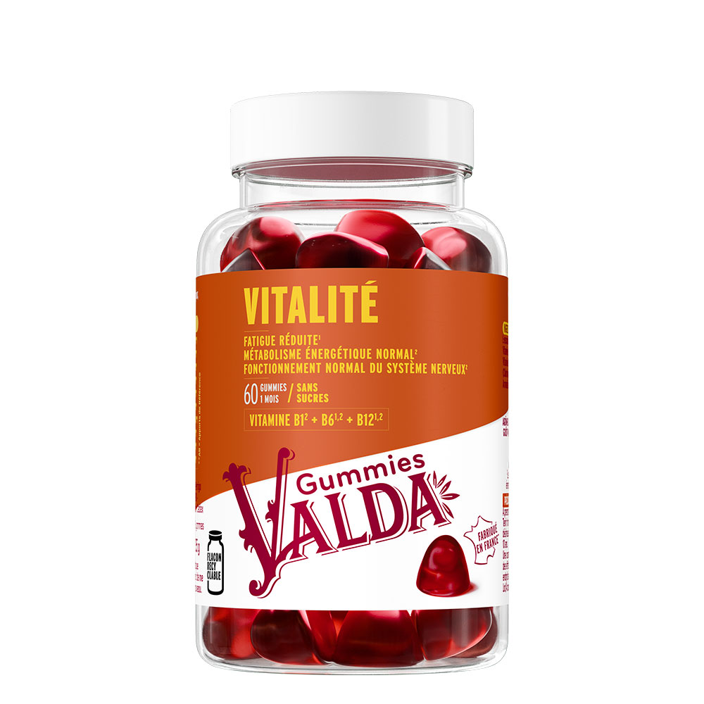 Valda Vitality Blueberry flavour 60 gummies