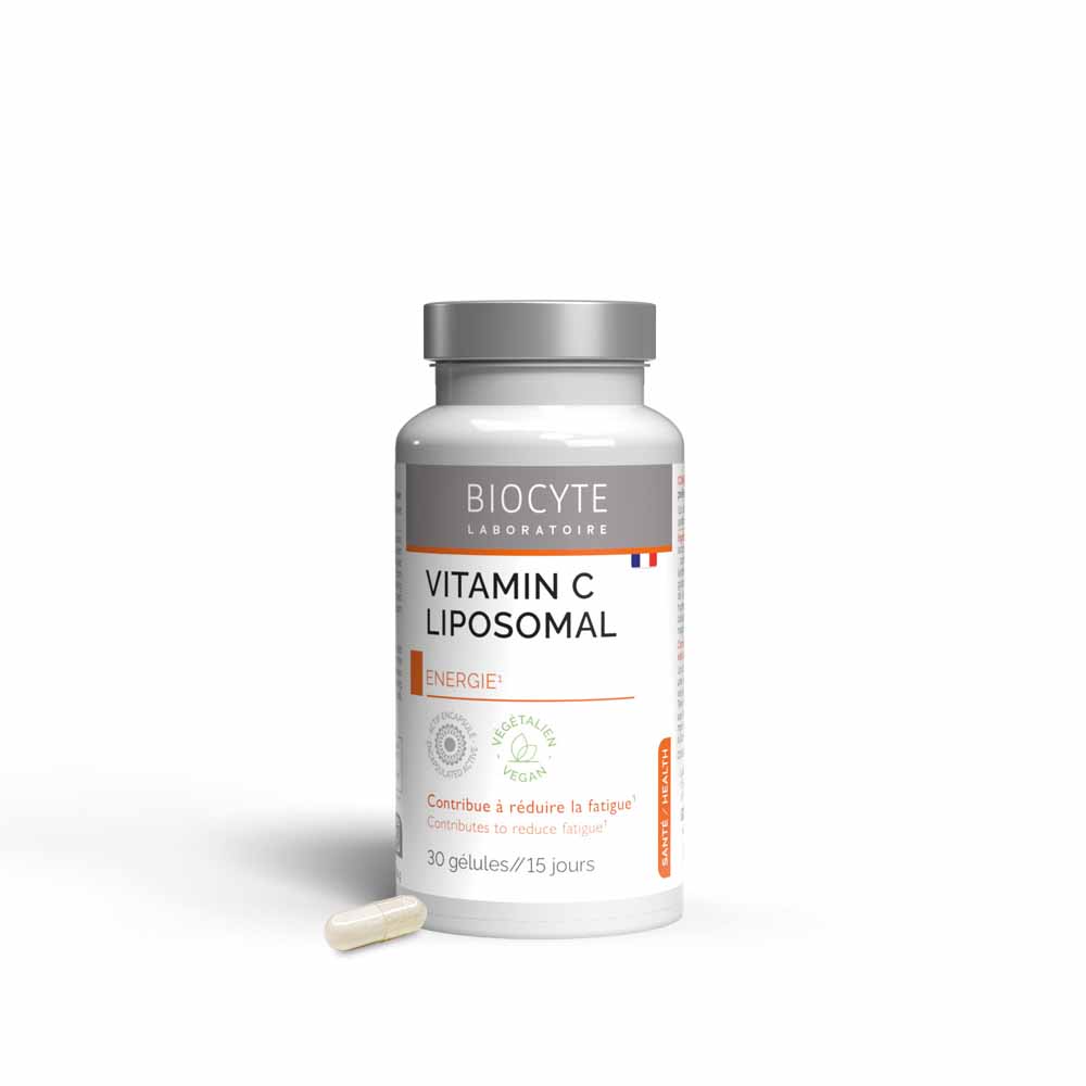 Biocyte Liposomal vitamin C supports natural energy 30 Capsules