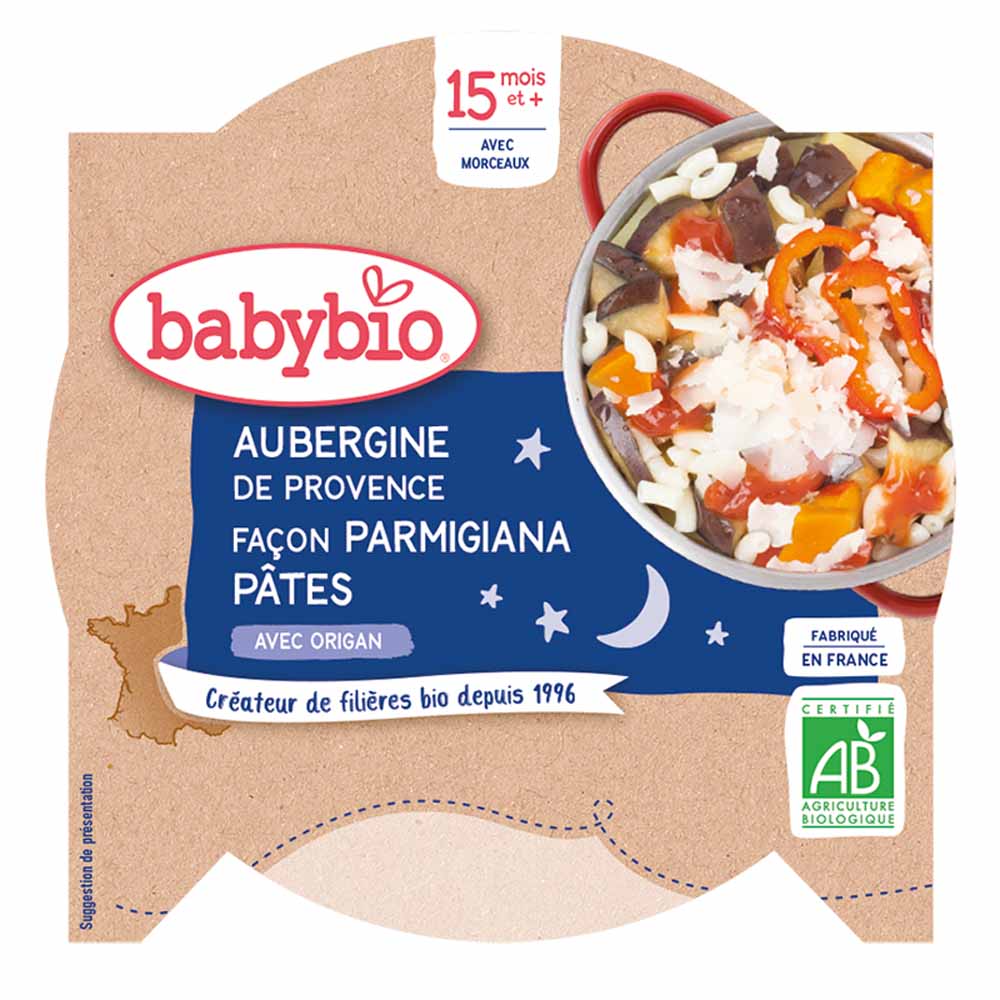 Babybio Good Night Dishes From 15 Months 260g