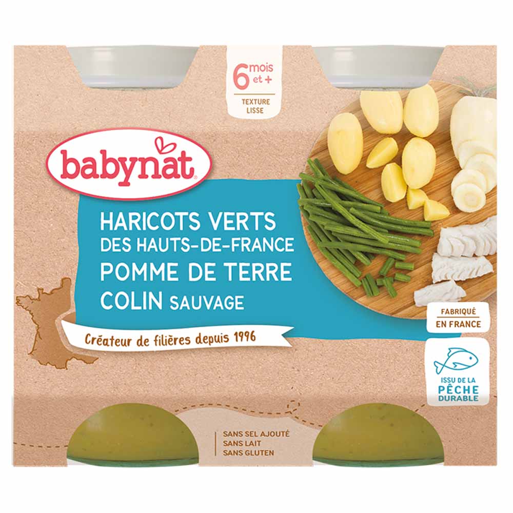 Babybio Petit Pot Menu Du Jour Of The Day From 6 Months 2x200g