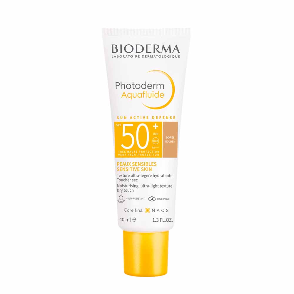 Bioderma Photoderm Tinted Aquafluid Spf50+ Aquafluide Peaux sensibles 40ml