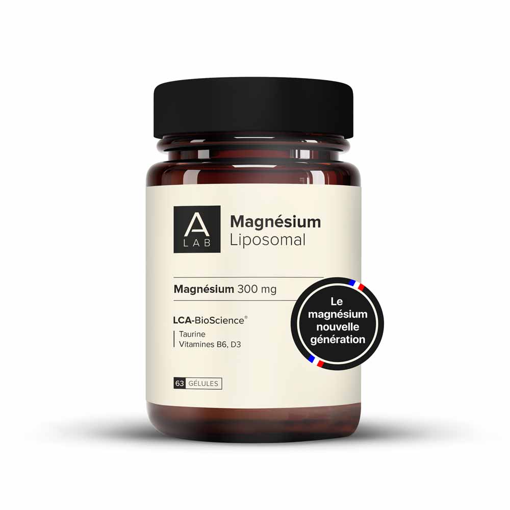A-LAB Magnesium Liposomal 300mg Stress Fatigue Sleep disorders 63 capsules