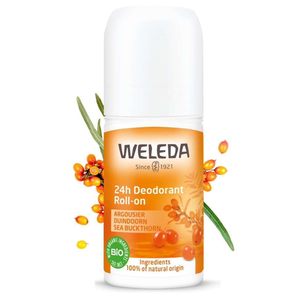 Weleda Sea Buckthorn 24h Roll-on Deodorant 50ml