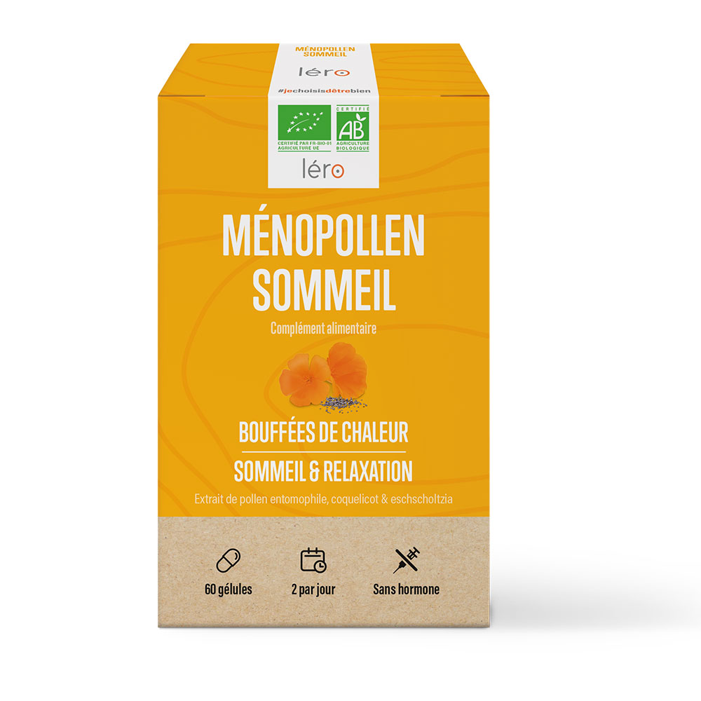 Lero Menopollen Sleep &amp; Hot Flushes Bioes 60 capsules
