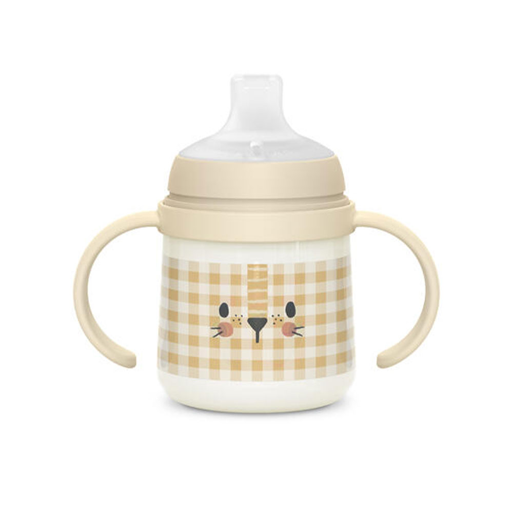 Suavinex First Feeding bottle with Night&amp;Day Phosphorescent Handles From 6 Months 150ml