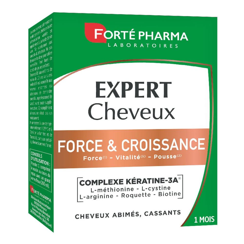 Forté Pharma Hair Expert trength & Growth Vitality Keratin 30 tablets