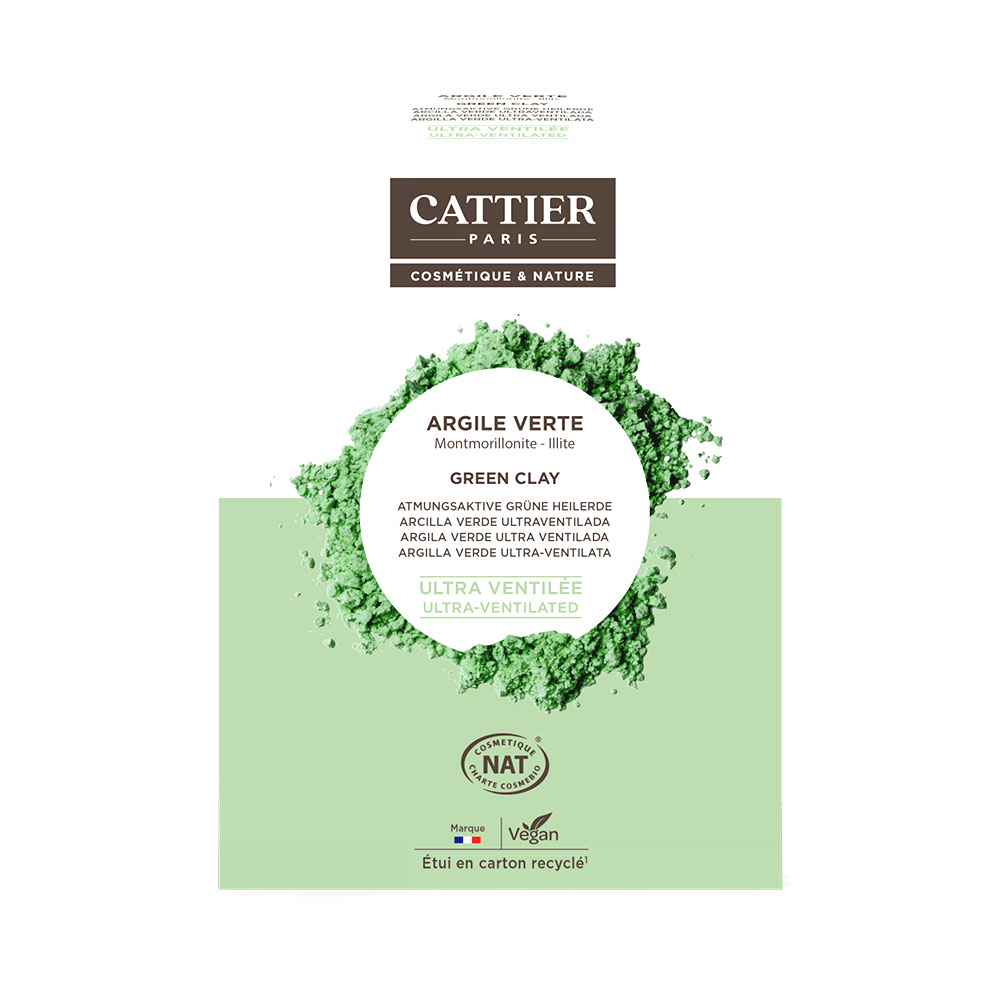 Cattier Clay Ultra Ventilated Green Clay 250g