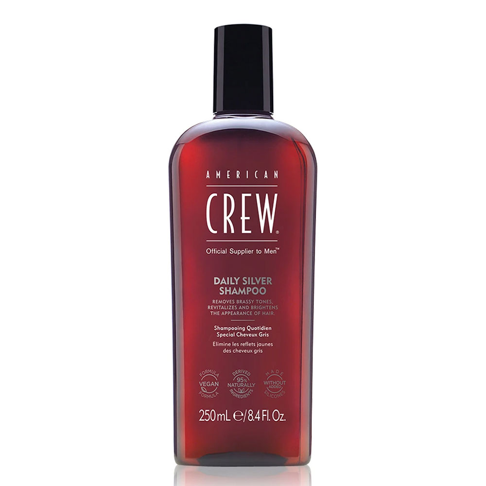 American Crew Daily Silver Shampoo Shampoo Daily use Grey Hair 250ml