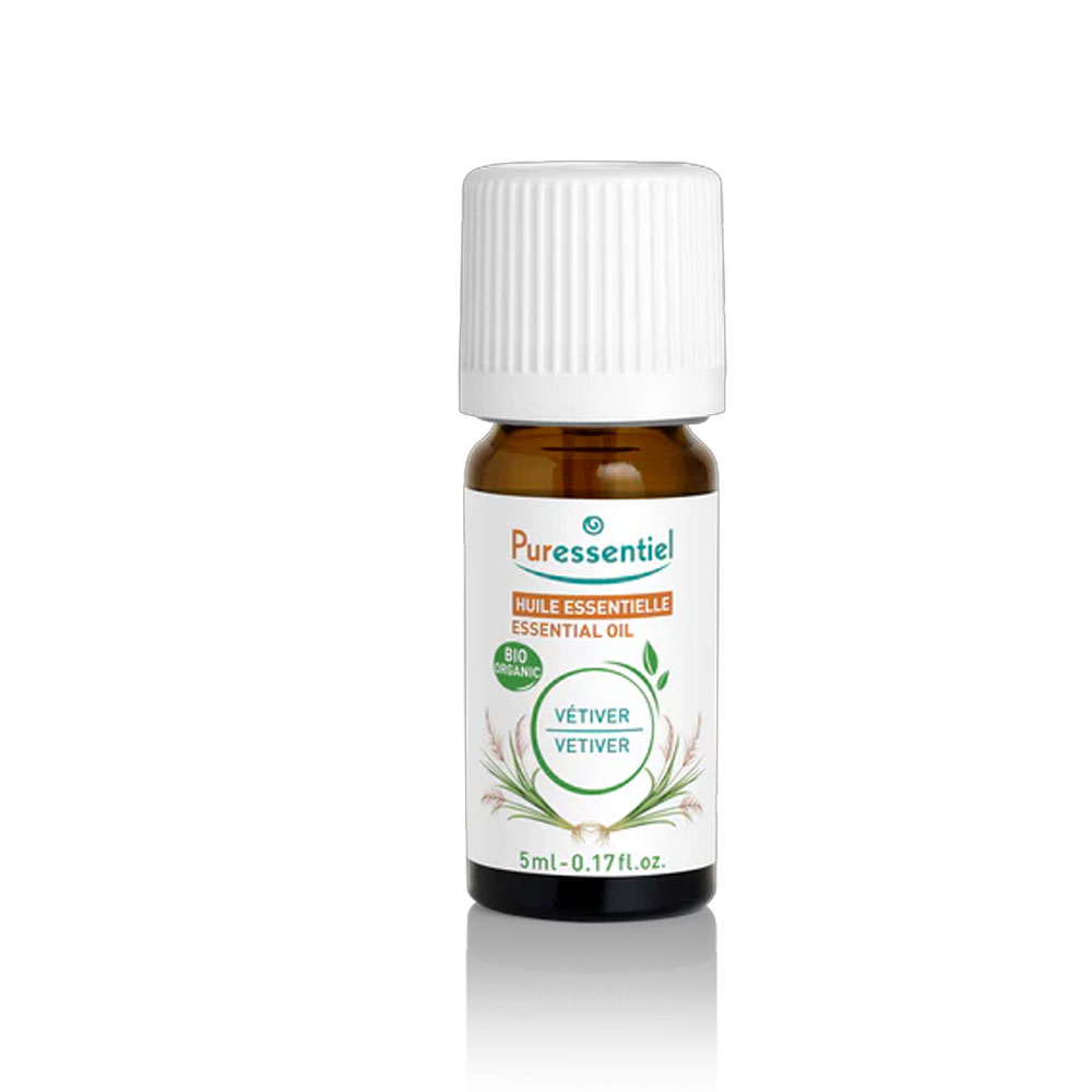 Puressentiel Organic vetiver essential oil 5 ml