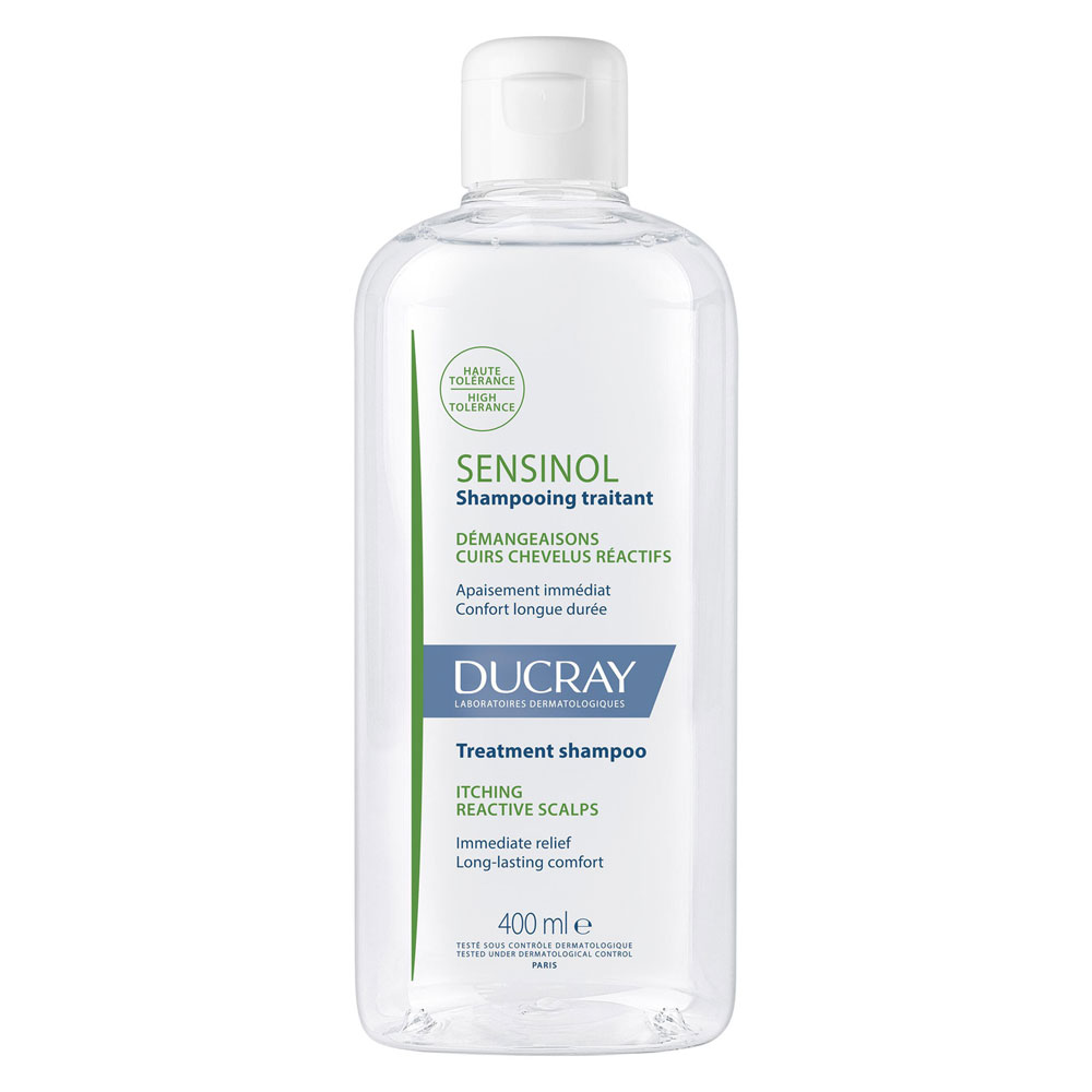 Ducray Sensinol Itch Treatment Shampoo for Reactive Scalps 400ml