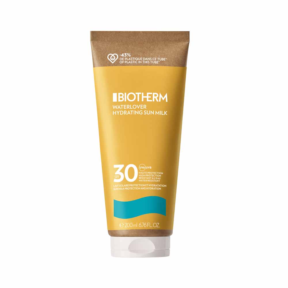 Biotherm WaterLover SPF30 Eco-friendly Sun Milk Sunscreen Face & Body 200ml