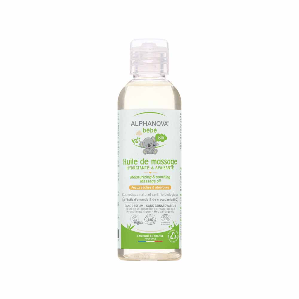 Alphanova Bébé Baby 100% Natural Massage Oil 100ml