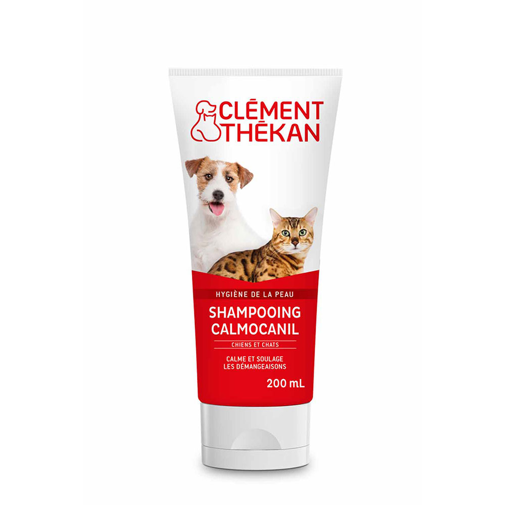 Clement-Thekan Calmocanil Anti-Itch Dog/Cat Shampoo Chien Chat 200ml