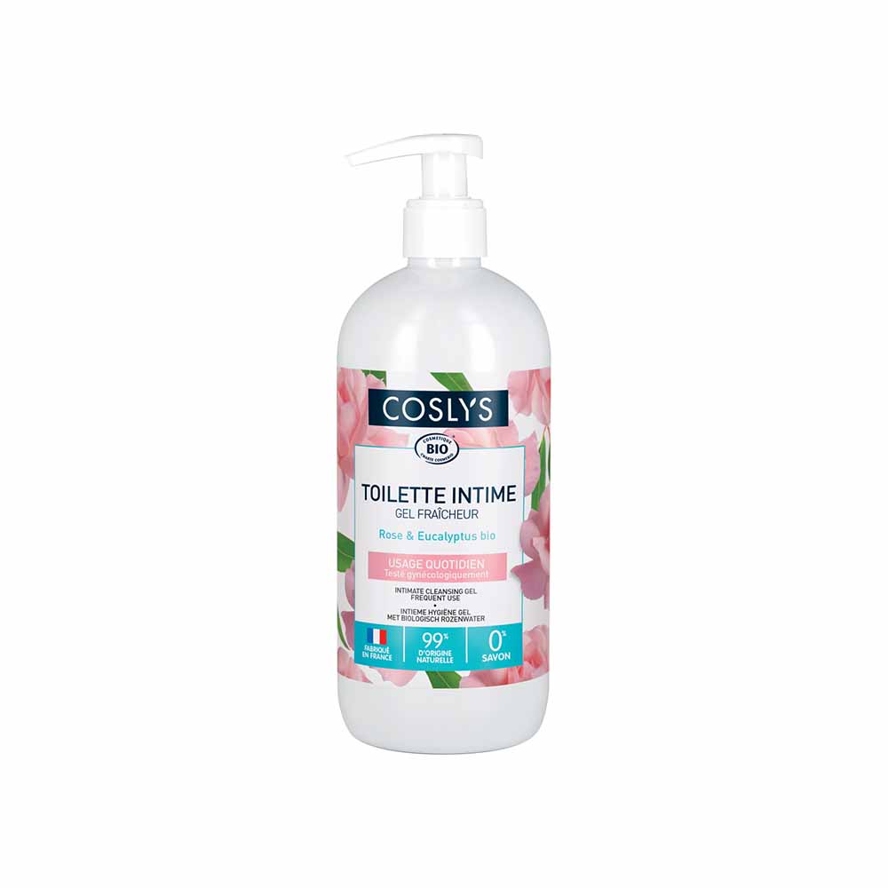 Coslys Organic Freshness Intimate Gel Rose & Eucalyptus 500ml