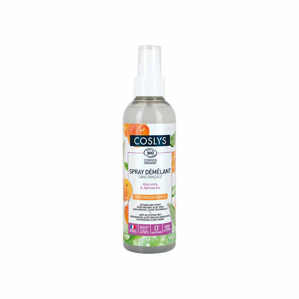 Coslys Aloe vera and apricot cleansing spray all hair types 200ml