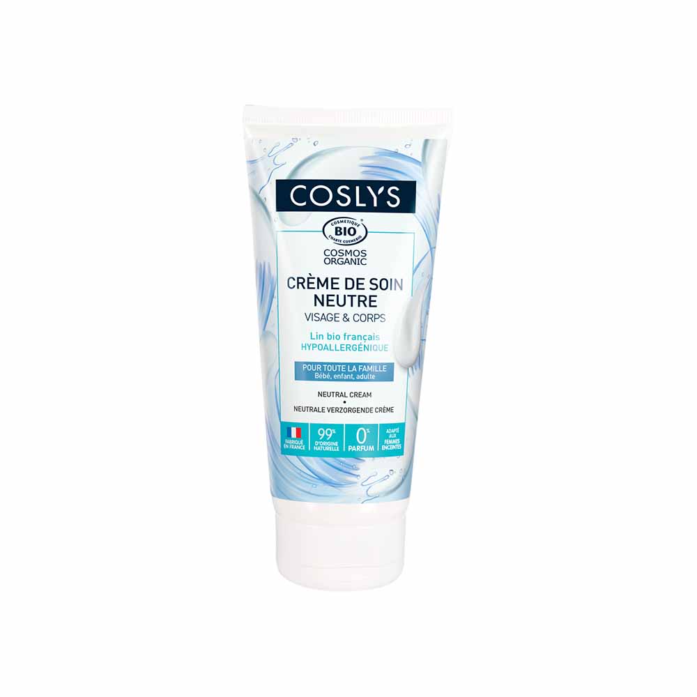 Coslys Body Organic neutral skincare cream Pour toute la famille 200ml